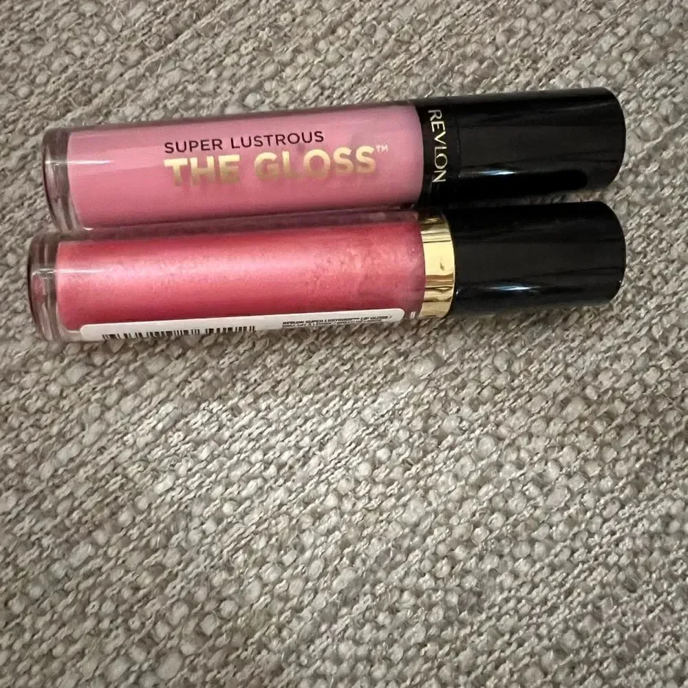 Bundle of Revlon pink lip glosses